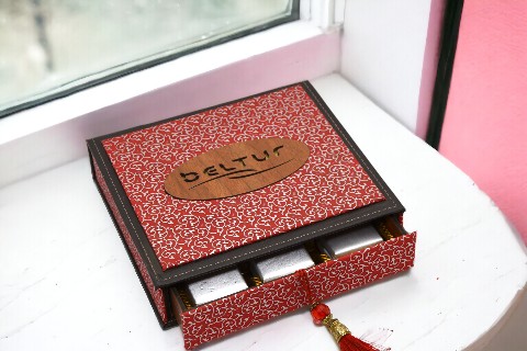 Ahşap Kutu Promosyon Çikolata PRMA018