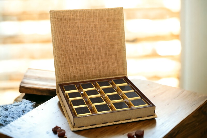 Ahşap Kutu Promosyon Çikolata PRMA020