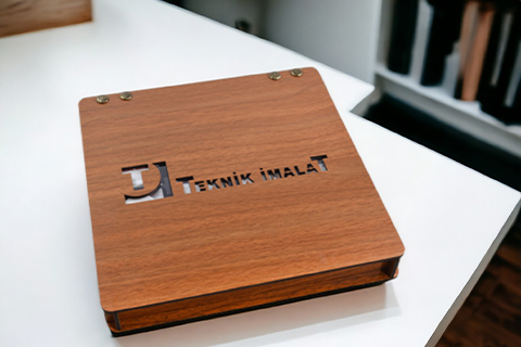 Ahşap Kutu Promosyon Çikolata Kod:4