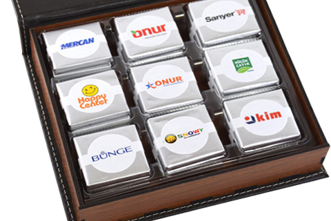 Ahşap Kutu Promosyon Çikolata PRMK004