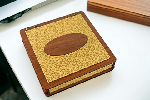 Ahşap Kutu Promosyon Çikolata Kod:PRMK005