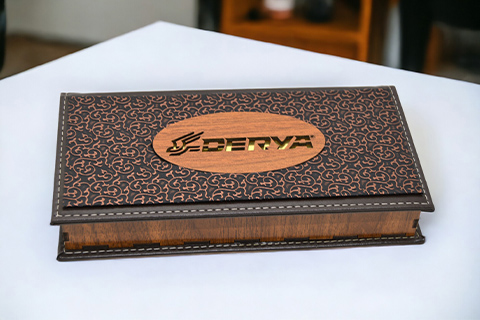 Ahşap Kutu Promosyon Çikolata Kod:PRMK008