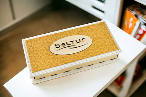 Ahşap Kutu Promosyon Çikolata Kod:PRMK010