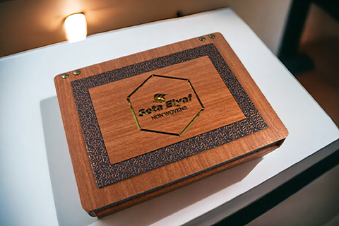 Ahşap Kutu Promosyon Çikolata Kod:PRMK015