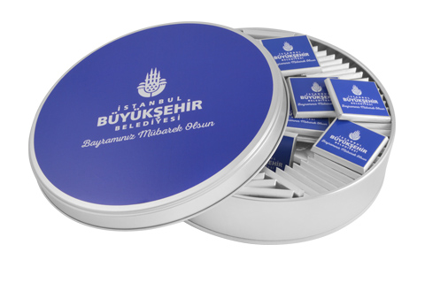 Metal Kutu Promosyon Çikolata Kod:106