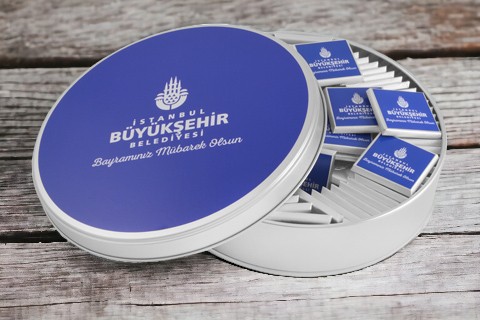 Metal Kutu Promosyon Çikolata
