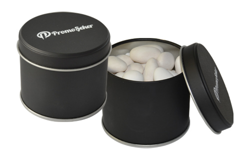 Metal Kutu Promosyon Badem Şekeri Kod:007