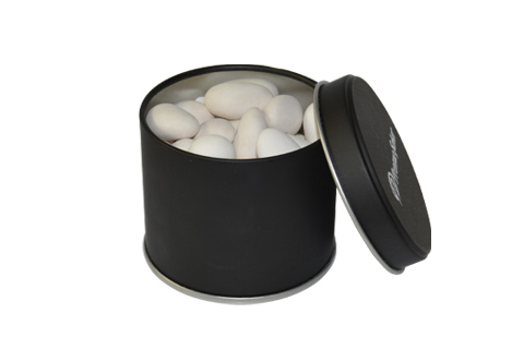 Metal Kutu Promosyon Badem Şekeri Kod:007